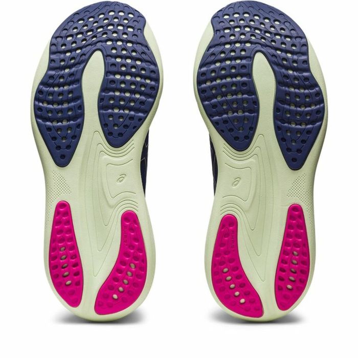 Zapatillas de Running para Adultos Asics Gel-Nimbus 25 Mujer Azul marino 5