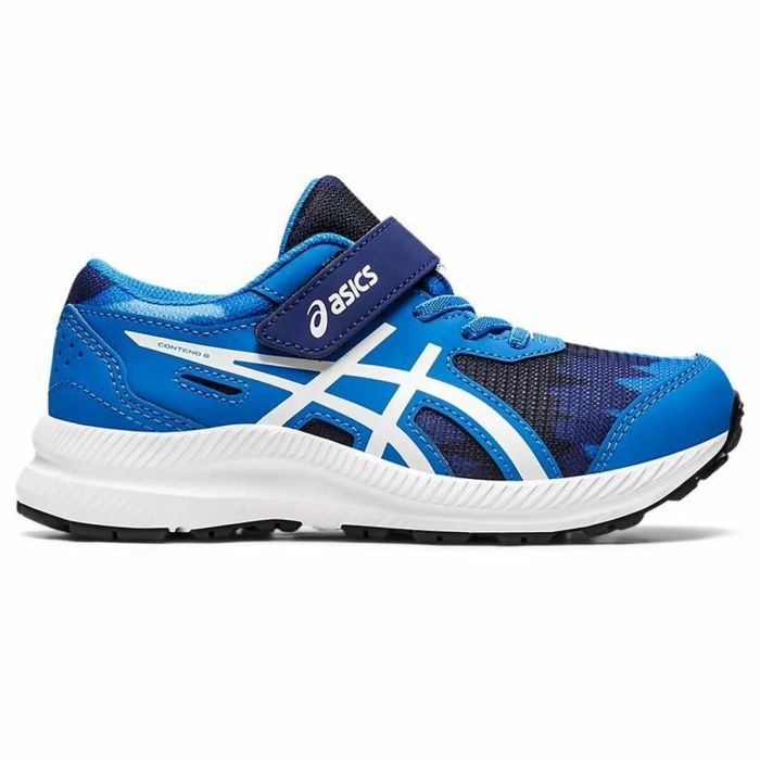 Zapatillas Deportivas Infantiles Asics Contend 8 PS Azul 0 Zapatillas Deportivas Infantiles Asics Contend 8 PS Azul 0