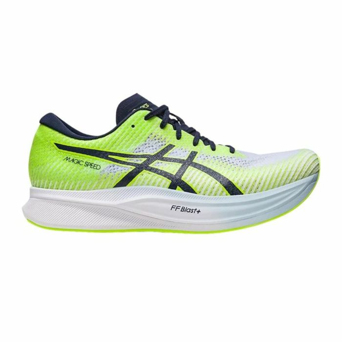 Zapatillas de Running para Adultos Asics Magic Speed 2 Verde limón Hombre