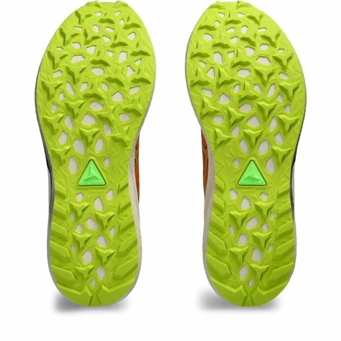 Zapatillas de Running para Adultos Asics Fuji Lite 4 Montaña Hombre Naranja 5