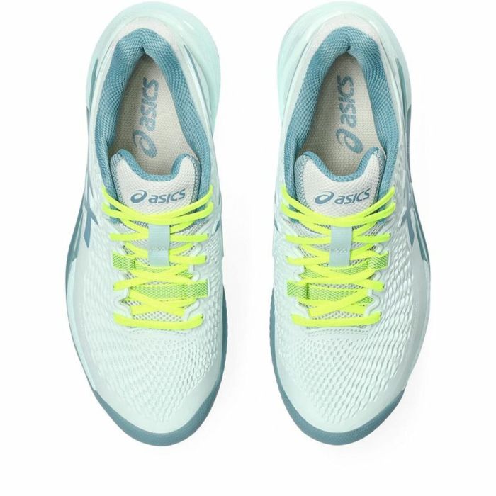 Zapatillas de Tenis para Mujer Asics Gel-Resolution 9 Clay Aguamarina 3