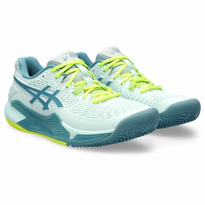 Zapatillas de Tenis para Mujer Asics Gel-Resolution 9 Clay Aguamarina 6