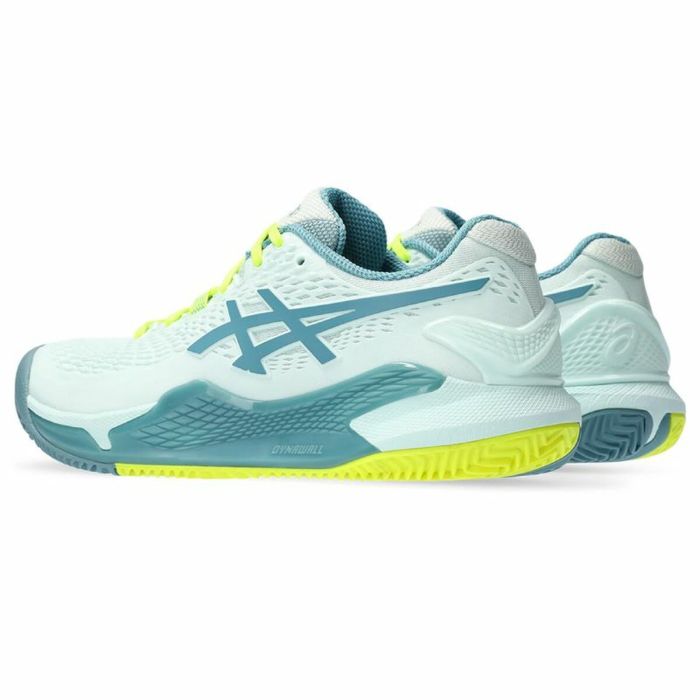 Zapatillas de Tenis para Mujer Asics Gel-Resolution 9 Clay Aguamarina 2