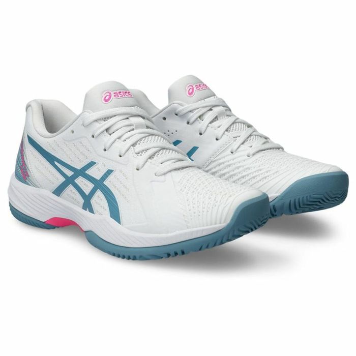 Zapatillas de Padel para Adultos Asics Solution Swift Ff Mujer Blanco 6