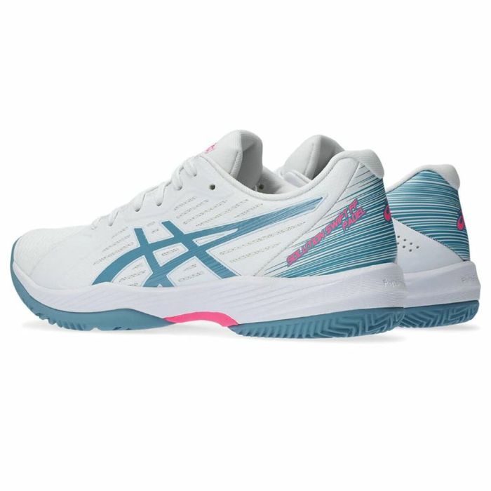 Zapatillas de Padel para Adultos Asics Solution Swift Ff Mujer Blanco 2