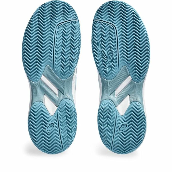 Zapatillas de Tenis para Niños Asics Gel-Game 9 Gs Clay/ Azul claro 4