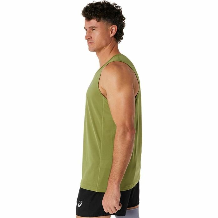 Camiseta de Tirantes Hombre Asics Core Singlet Verde 3
