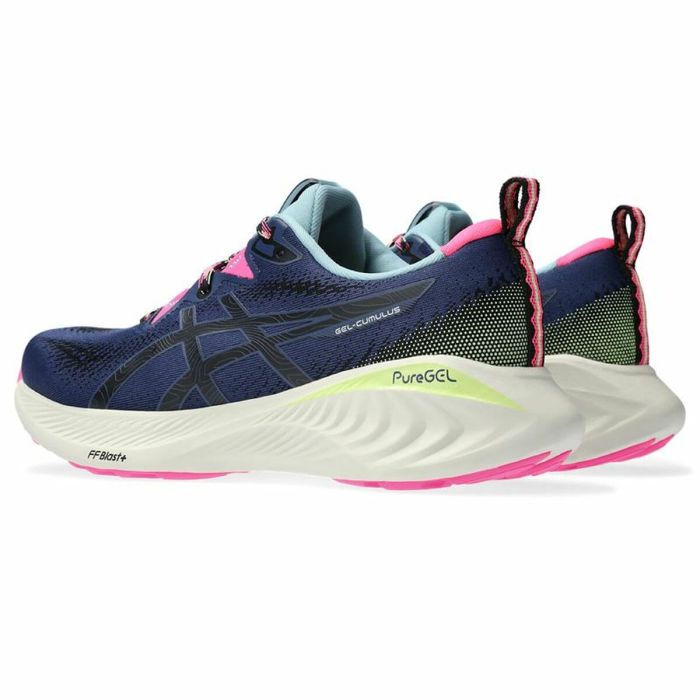 Zapatillas de Running para Adultos Asics Gel-Cumulus 25 Mujer Azul marino 2