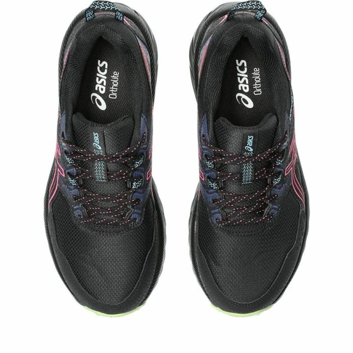 Zapatillas de Running para Adultos Asics Gel-Venture 9  Montaña Mujer Negro 5