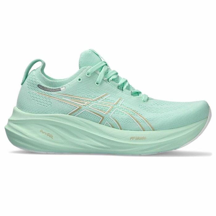 Zapatillas Deportivas Mujer Asics Gel-Nimbus 26 Aguamarina Menta