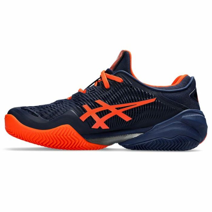 Zapatillas de Tenis para Hombre Asics Court FF 3 Clay Azul marino 6