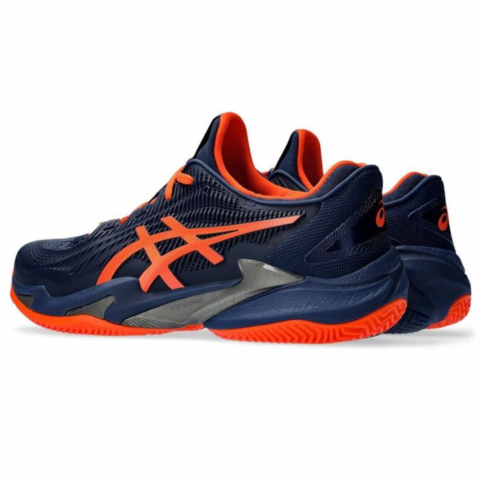 Zapatillas de Tenis para Hombre Asics Court FF 3 Clay Azul marino 2