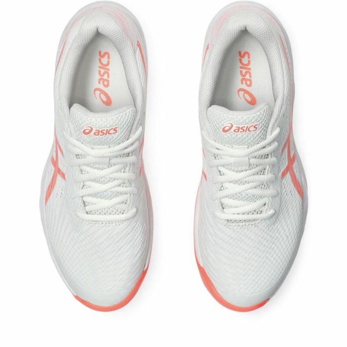 Zapatillas de Tenis para Mujer Asics Gel-Resolution 9 Clay/Oc Blanco 4