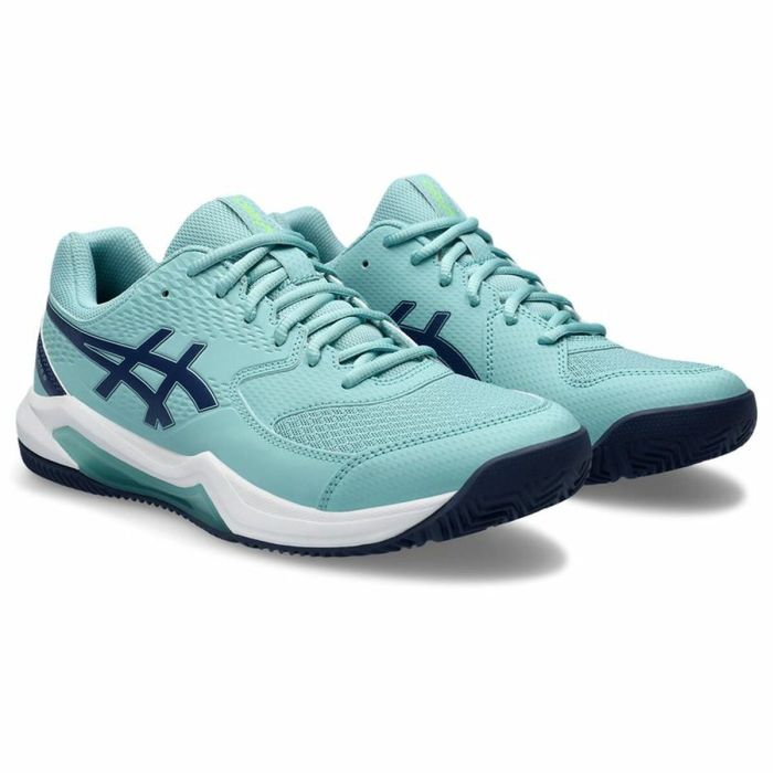 Zapatillas de Padel para Adultos Asics Gel-Dedicate 8 Turquesa Azul claro 3