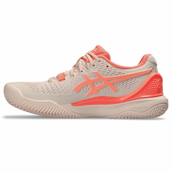 Zapatillas de Tenis para Mujer Asics Gel-Resolution 9 Clay Salmón 6