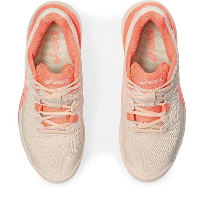 Zapatillas de Tenis para Mujer Asics Gel-Resolution 9 Clay Salmón 4