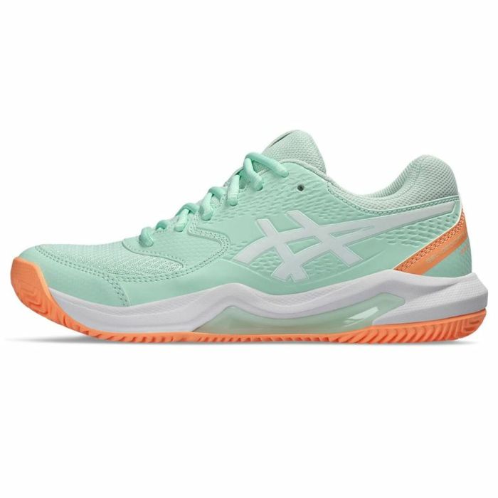 Zapatillas de Padel para Adultos Asics Gel-Dedicate 8 Turquesa Aguamarina 6