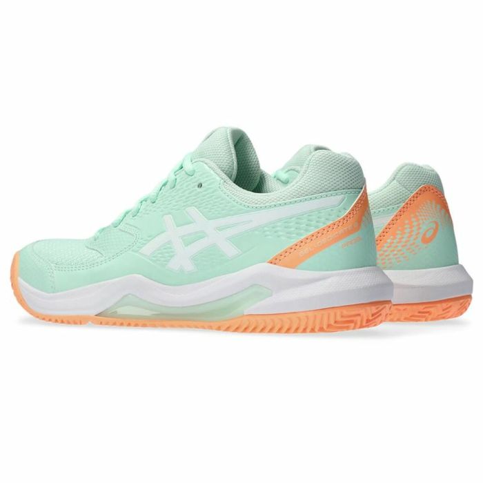 Zapatillas de Padel para Adultos Asics Gel-Dedicate 8 Turquesa Aguamarina 3