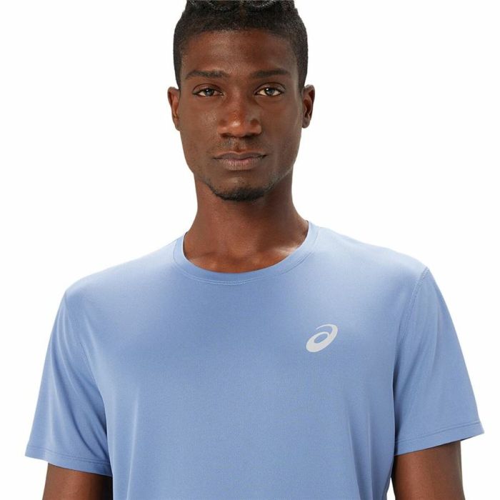 Camiseta de Manga Corta Hombre Asics Core Azul 2