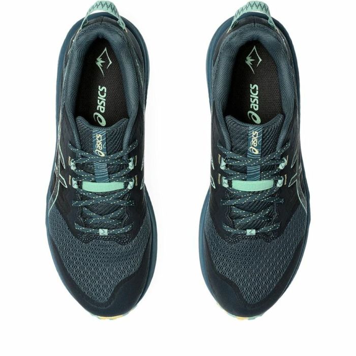Zapatillas de Running para Adultos Asics Trabuco Terra 2 Negro Azul marino 4