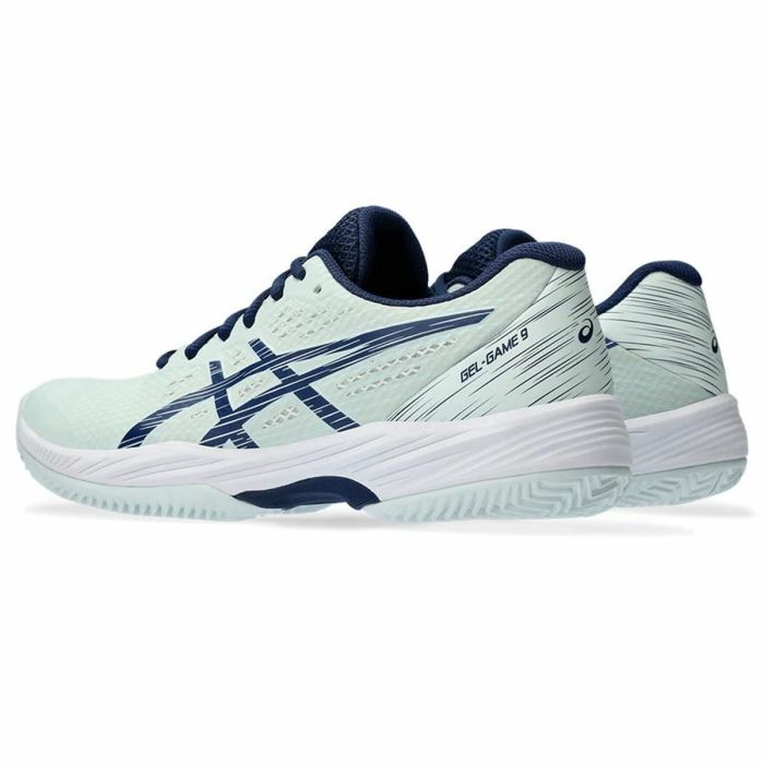 Zapatillas de Tenis para Mujer Asics Gel-Resolution 9 Clay/Oc Menta 2