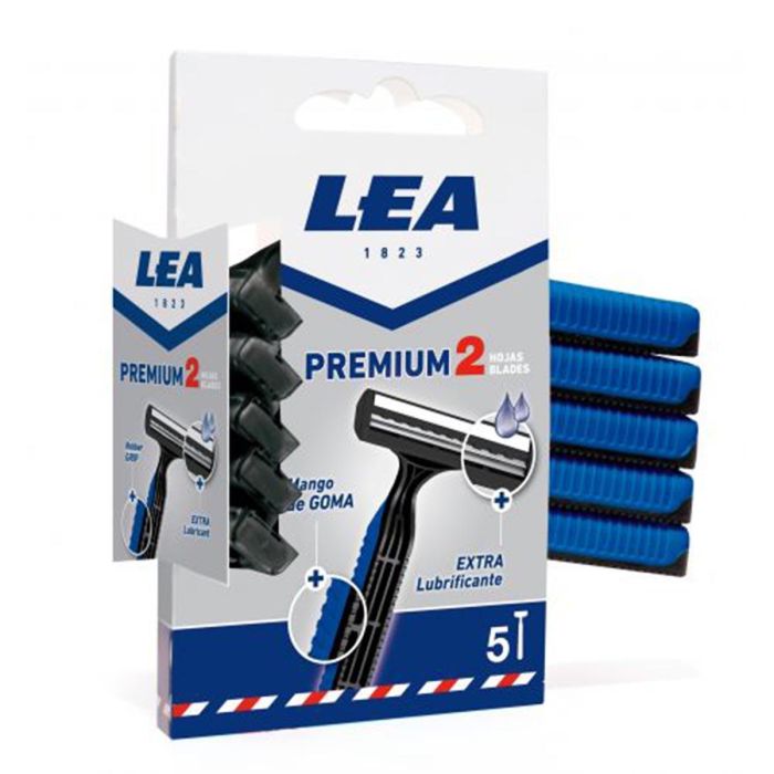 Lea Premium cuchillas desechables 5un Lea Premium cuchillas desechables 5un
