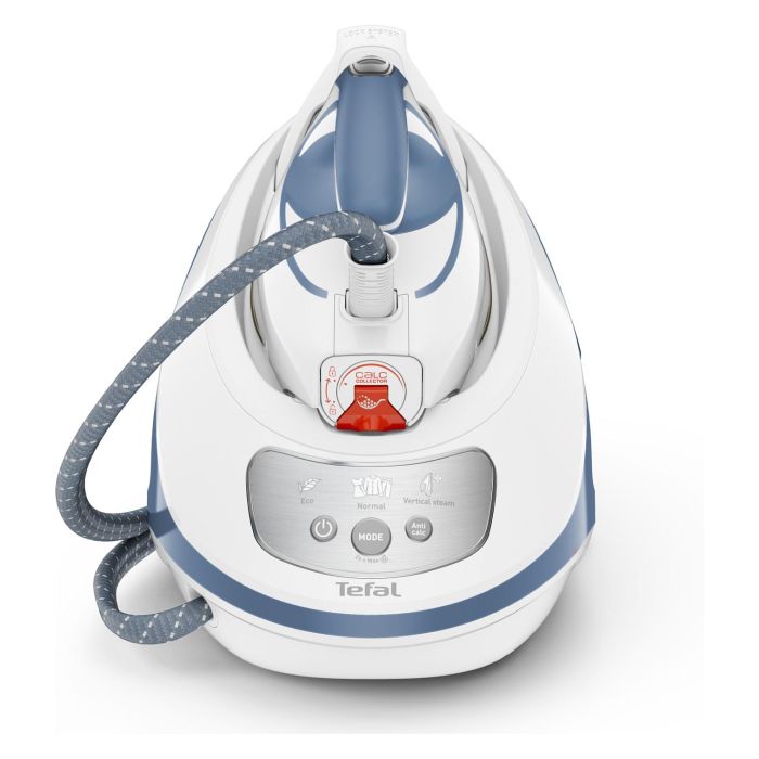 Tefal SV9202 Estación de Planchado a Vapor Express Protect, 2800W, 7.5 Bar, Vapor 130 g/min, Placa Durilium AirGlide Autoclean, Blanco/Azul 2 Tefal SV9202 Estación de Planchado a Vapor Express Protect, 2800W, 7.5 Bar, Vapor 130 g/min, Placa Durilium AirGlide Autoclean, Blanco/Azul 2