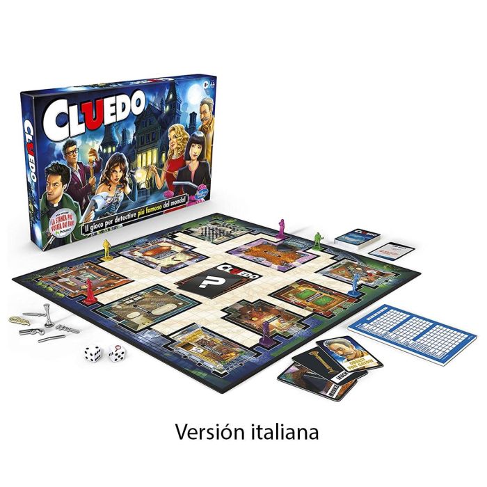 Juego Cluedo Mistery Game 38712Ita Hasbro Gaming