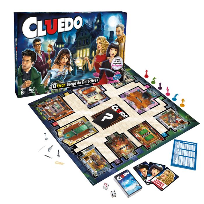 Juego Cluedo Mistery Game 38712 Hasbro Gaming 1