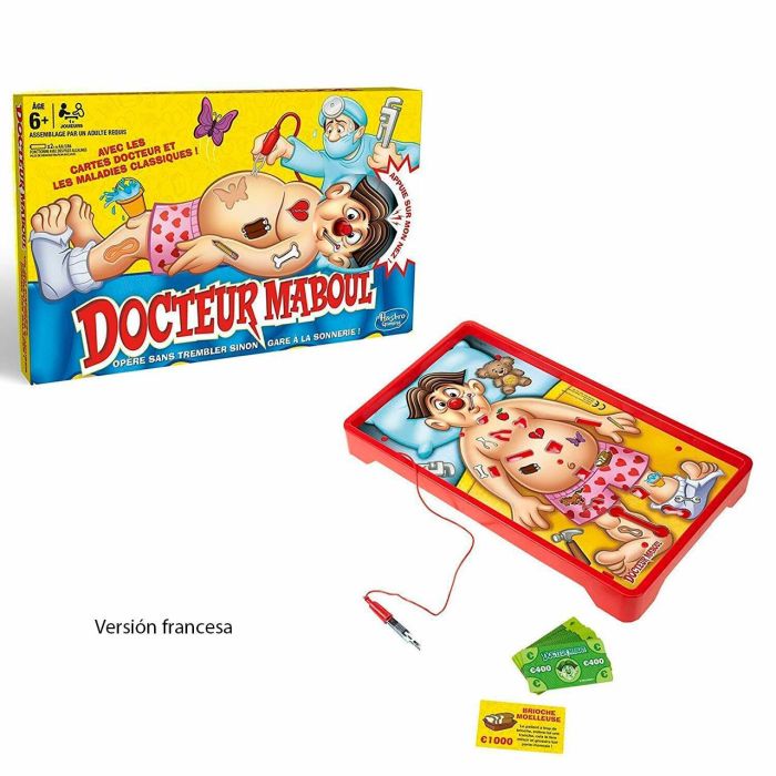 Juego Operación Francés B2176 Hasbro Gaming