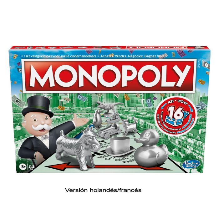 Juego Monopoly En Holandes Y Francés C1009 Hasbro