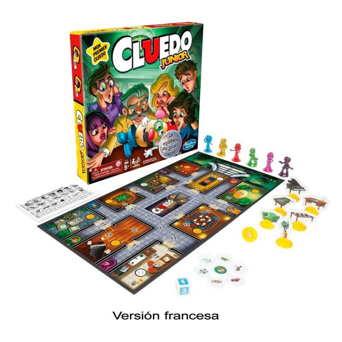 Cluedo Junior En Francés C1293 Hasbro