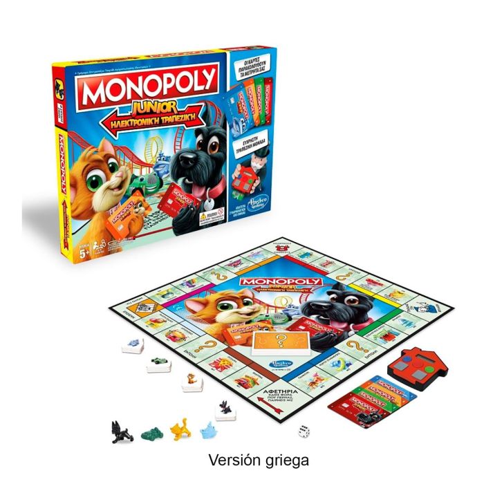 Monopoly Junior Electronico Griego E1842 Hasbro