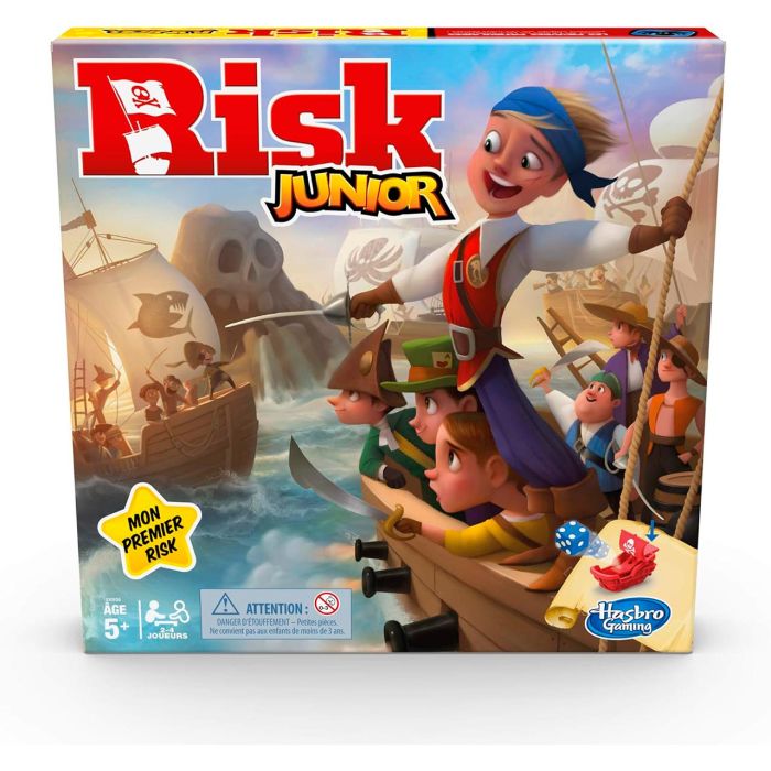 Juego Risk Junior E6936 En Francés Hasbro Gaming 1