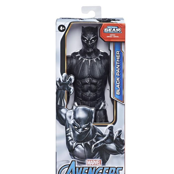 Figura Articulada The Avengers Titan Hero Black Panther 30 cm 1