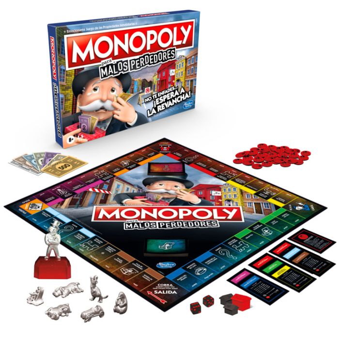 Monopoly Malos Perdedores E9972 Hasbro Gaming