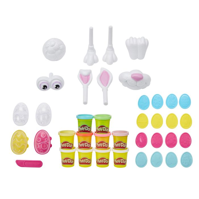 Play-Doh Set Conejito Pascua 25 Piezas F0647 Hasbro 3
