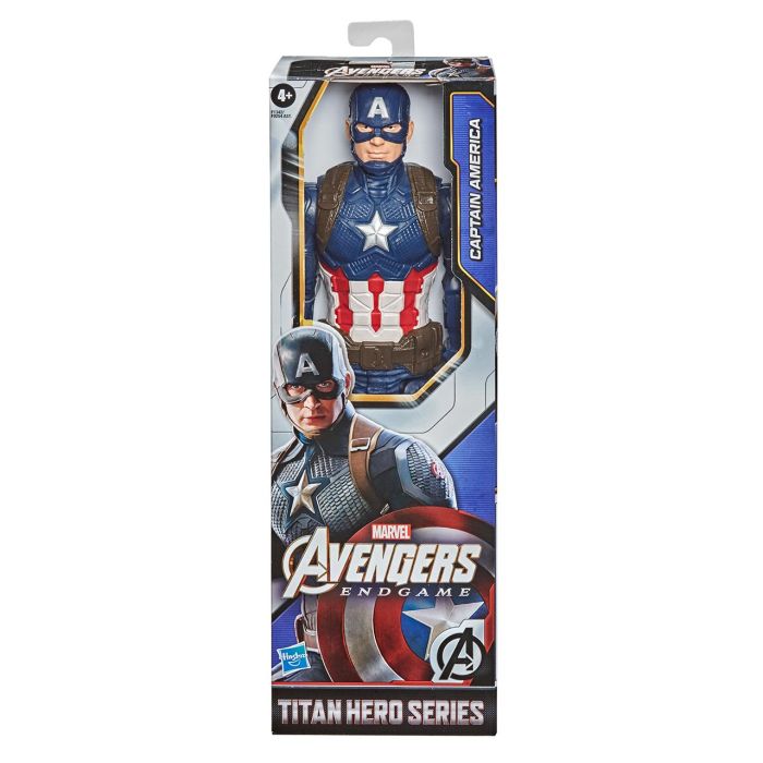 Figura Avengers Titan Capitan America F1342 Hasbro 2