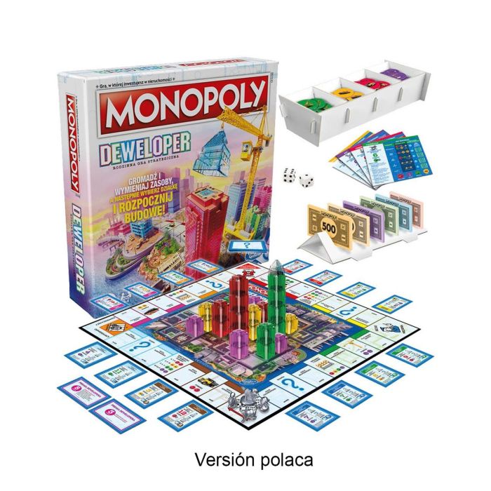 Monopoly Builder Polaco F1696 Hasbro Gaming