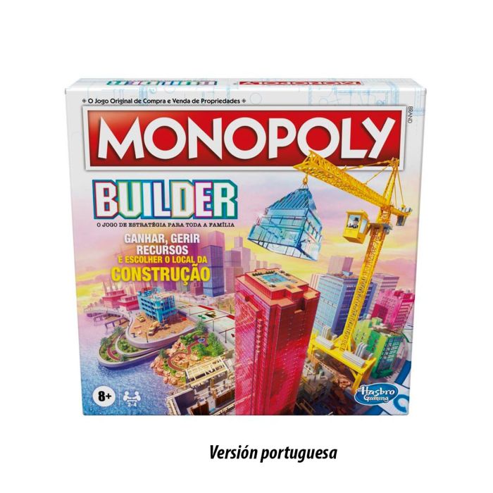 Monopoly Builder Portugués F1696 Hasbro Gaming