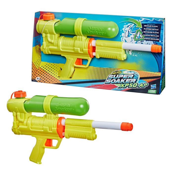 Pistola De Agua Super Soaker Xp50-Ap F1972 Hasbro 1 Pistola De Agua Super Soaker Xp50-Ap F1972 Hasbro 1