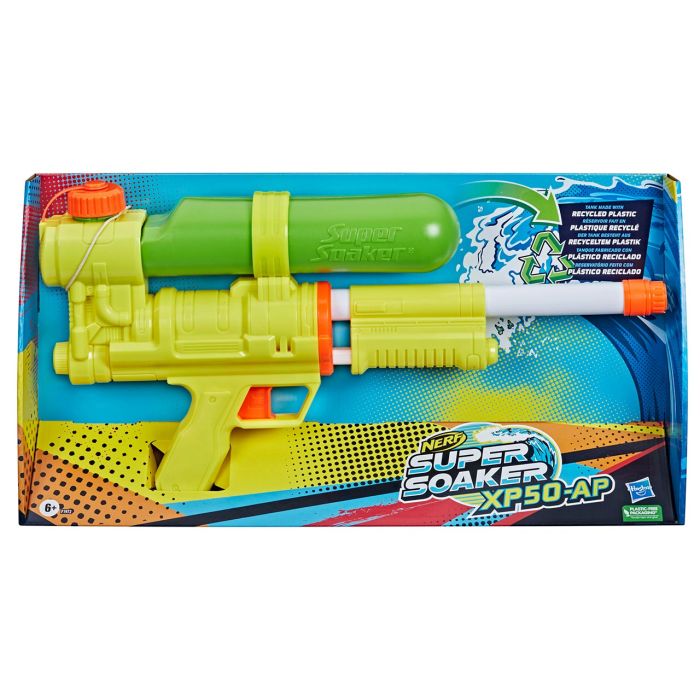 Pistola De Agua Super Soaker Xp50-Ap F1972 Hasbro 2 Pistola De Agua Super Soaker Xp50-Ap F1972 Hasbro 2