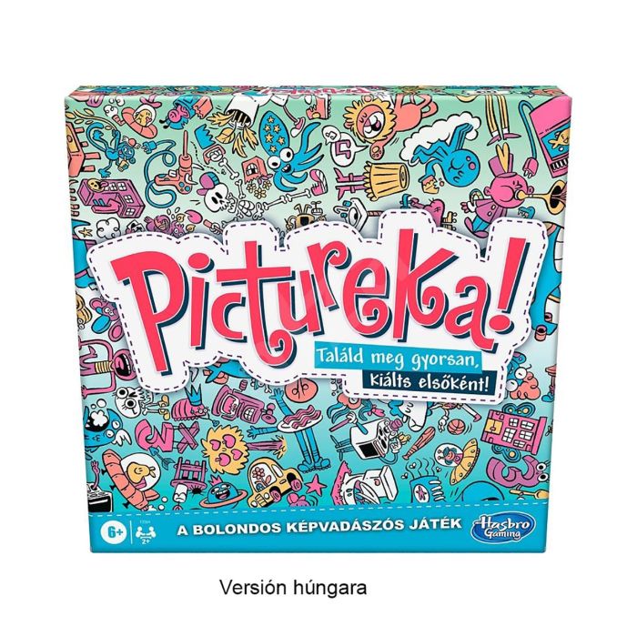 Pictureka Idioma Caja Hungaro F2564 Hasbro Gaming