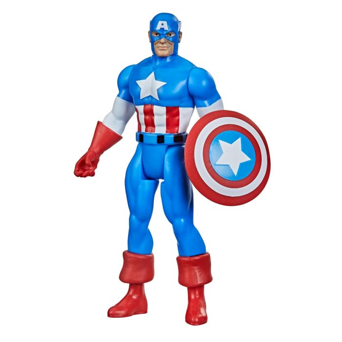 Figura Marvel Legends Retro Capitan America F2652 Hasbro 1