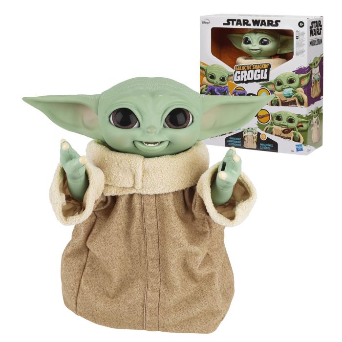 Figura Galactic Snackin Grogu Star Wars F2849 Hasbro