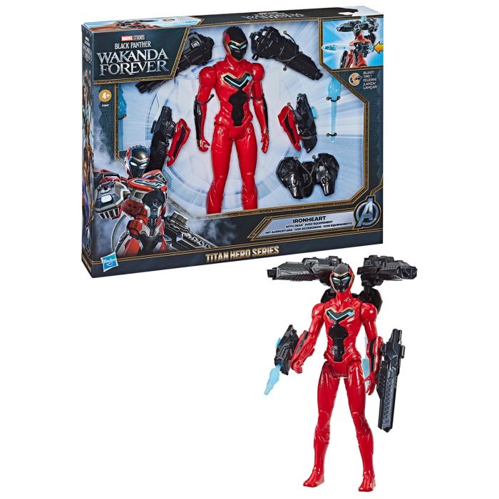 Figura Titan Con Blaster F3347 Black Panther