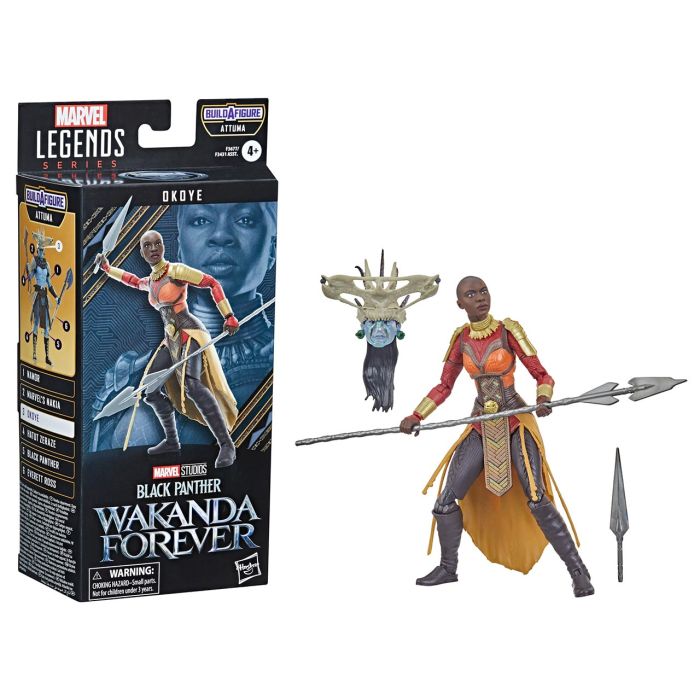 Figura Black Panther Marvel Legends Attuma F3431 Hasbro 4 Figura Black Panther Marvel Legends Attuma F3431 Hasbro 4