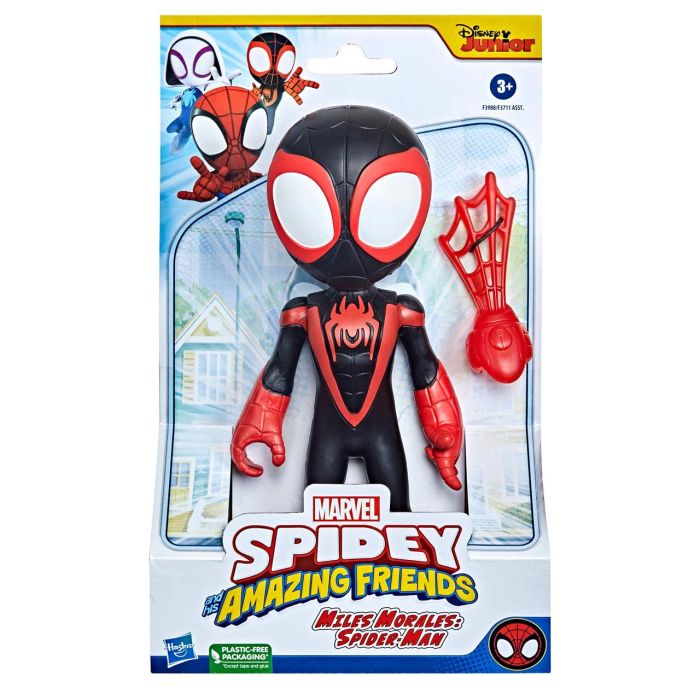 Spidey Figura Superhéroe Miles Morales F3988 Marvel 2