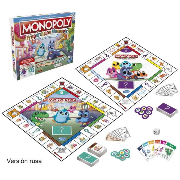 Mi Primer Monopoly Ruso F4436 Hasbro Gaming