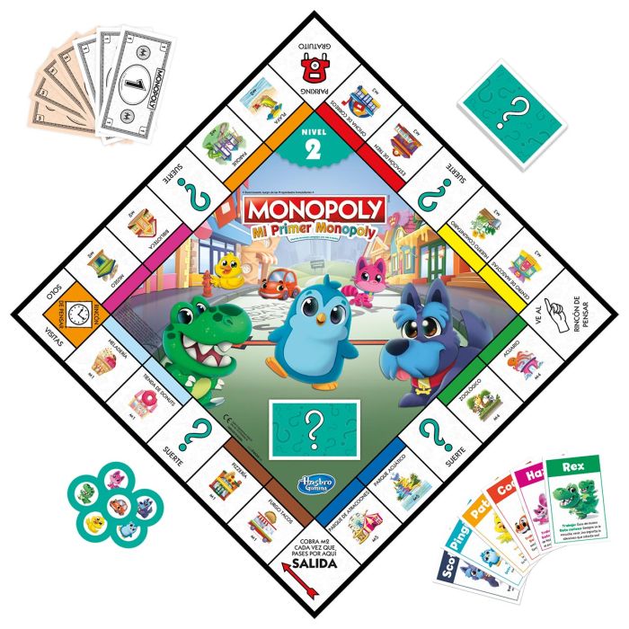 Mi Primer Monopoly F4436 Hasbro Gaming 1